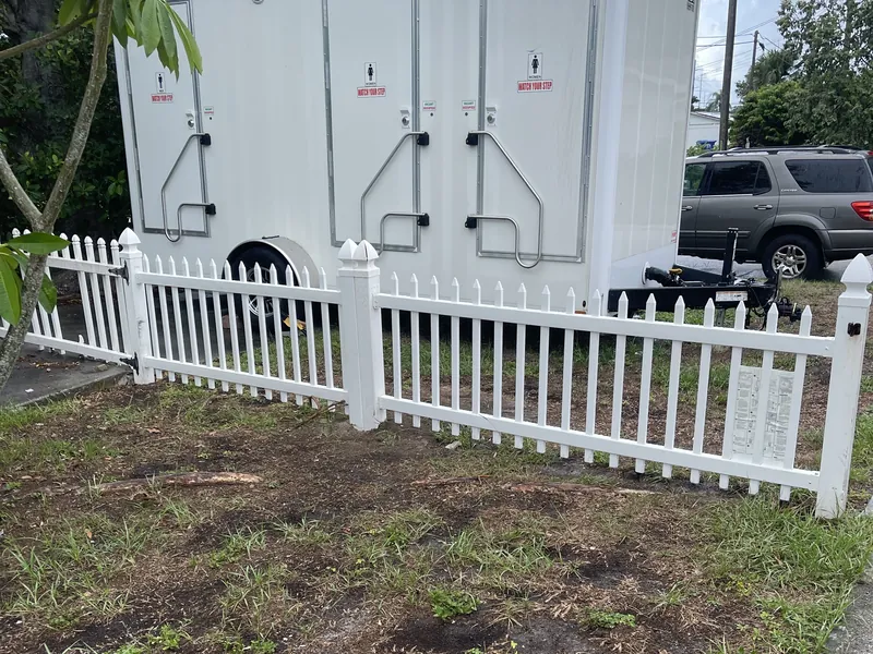 Fence and Garage