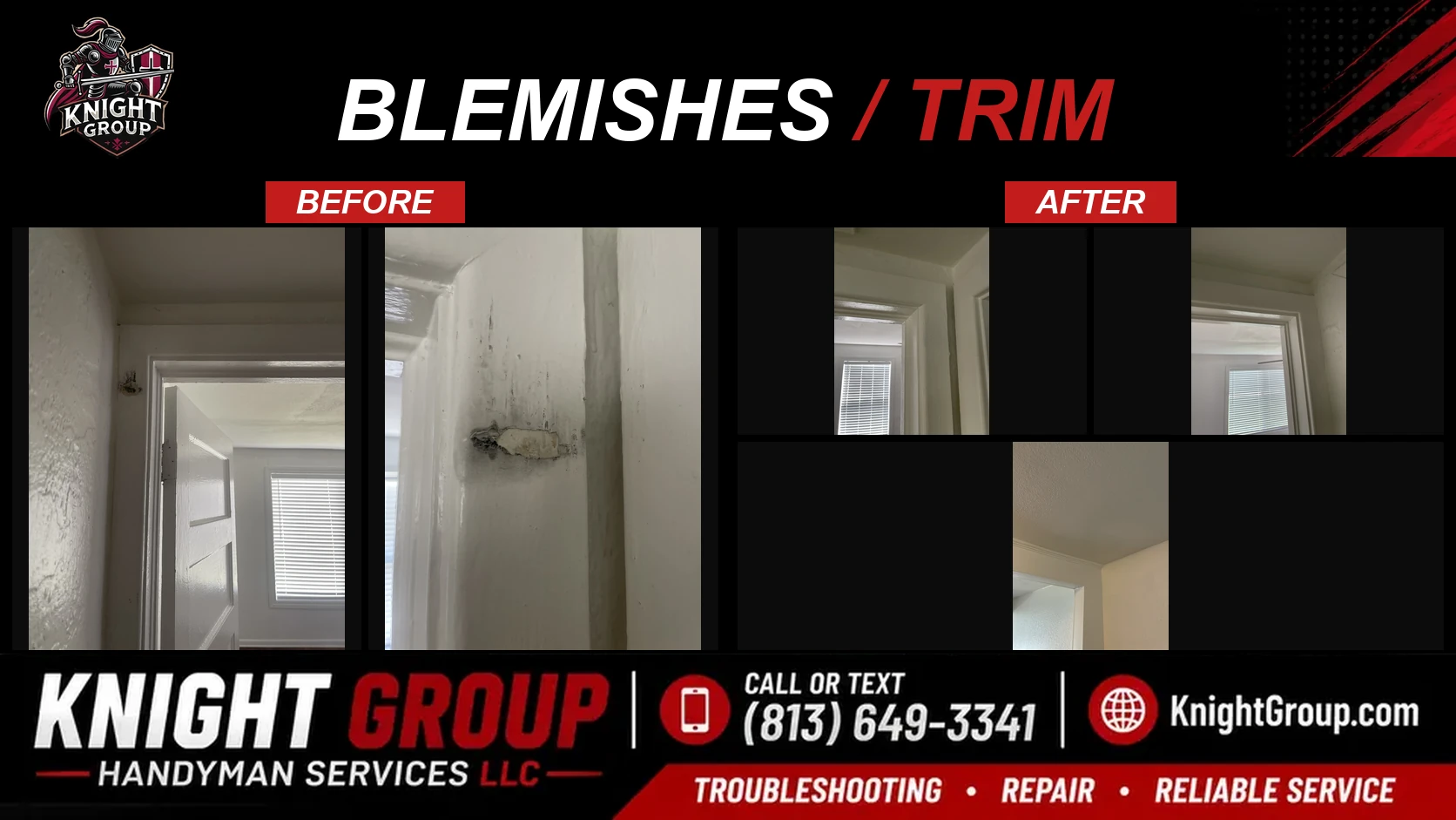 Blemishes / trim