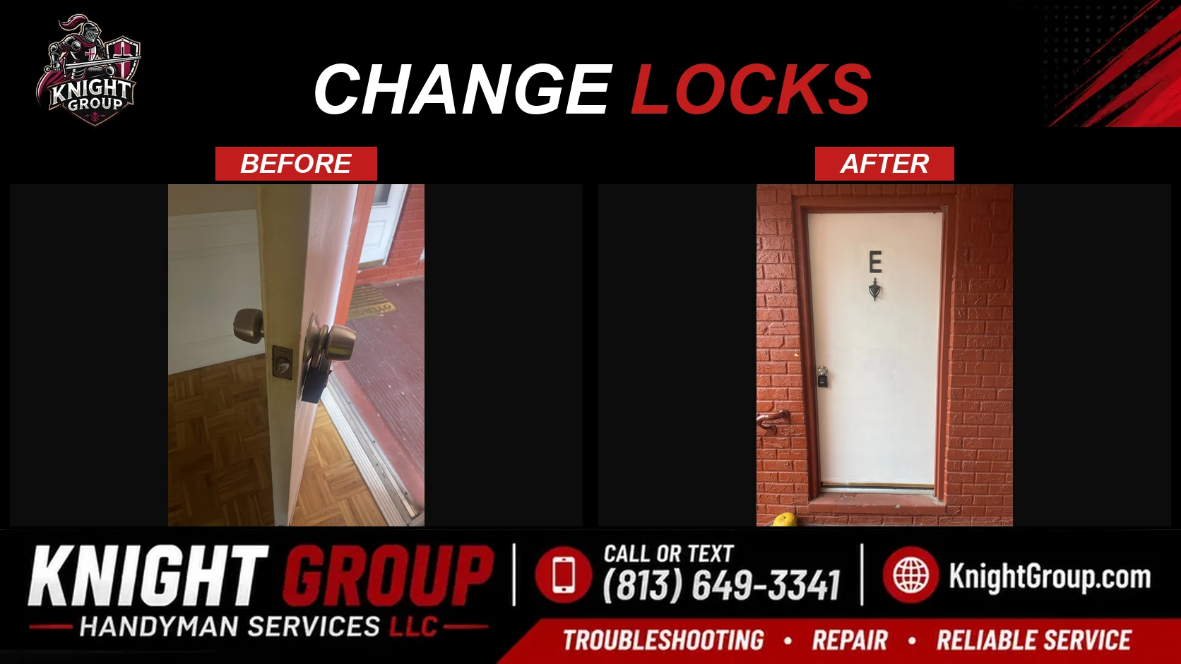 Change locks