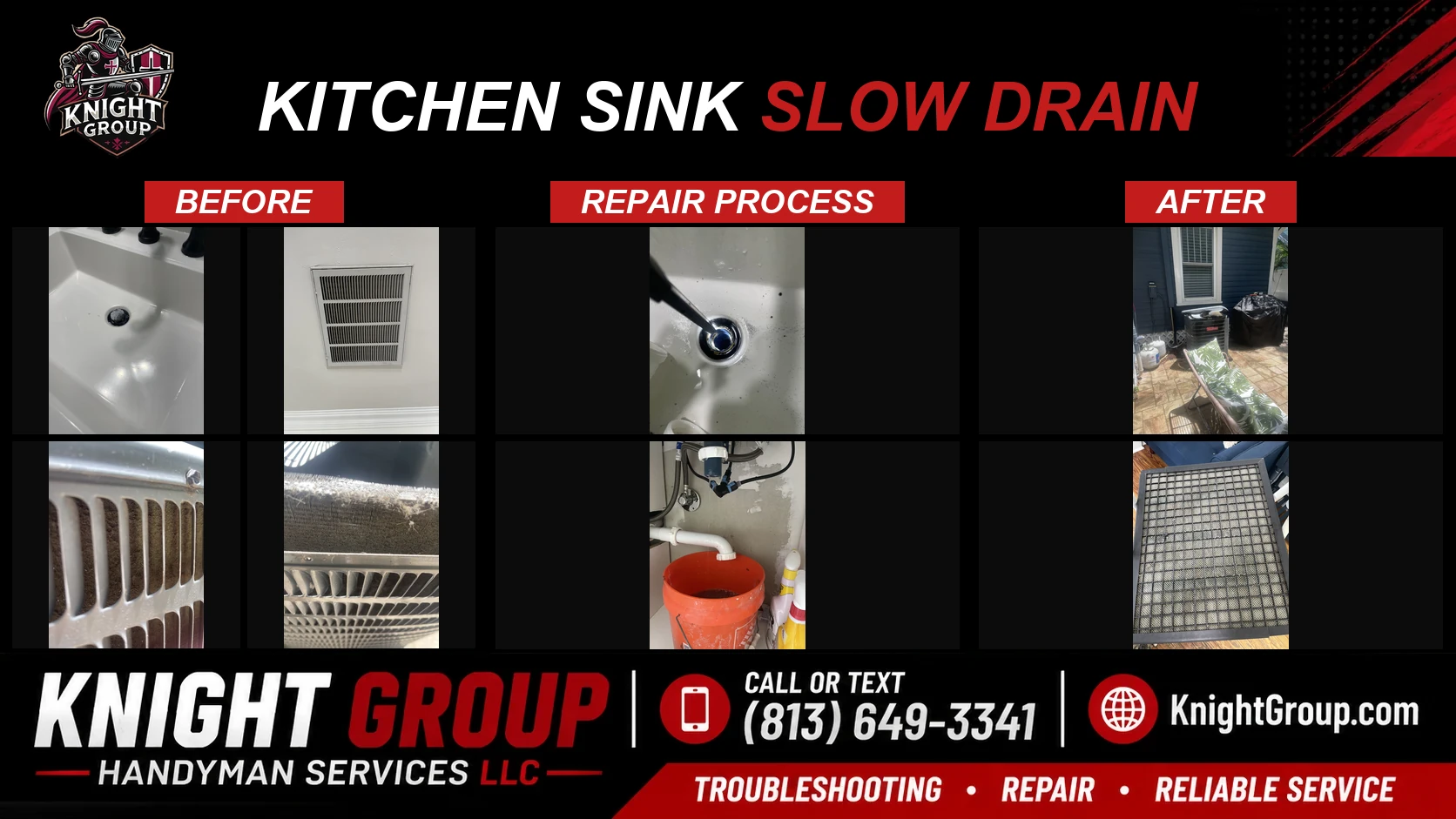 Clearwater handyman project photo in Pinellas County FL by Knight Group