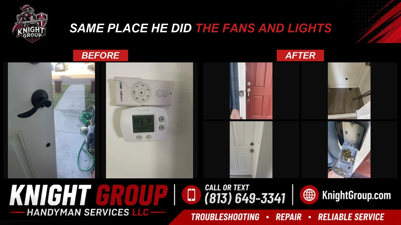 Pinellas County handyman project photo in Pinellas County FL by Knight Group