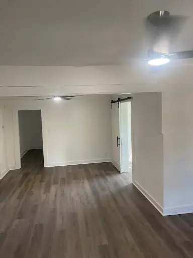 Ceiling fan installed on existing connection — electrical work in Pinellas County FL by Knight Group