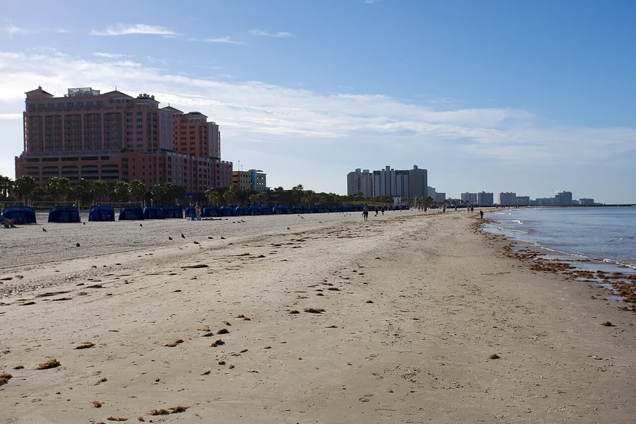 Clearwater Beach on the Gulf of Mexico — Knight Group handyman service area