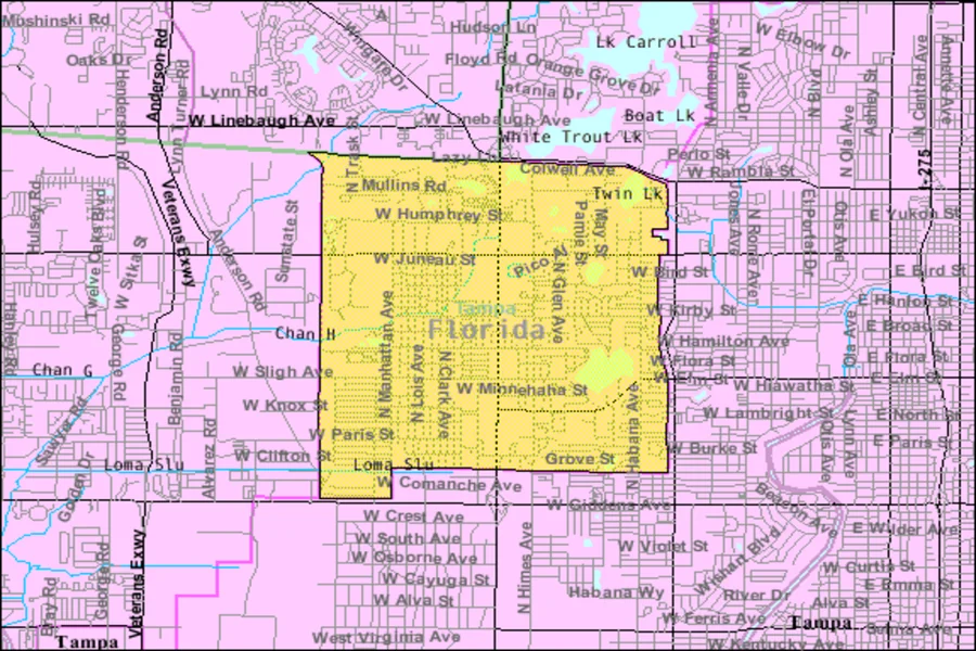 Egypt Lake-Leto west of downtown Tampa — Knight Group handyman service area